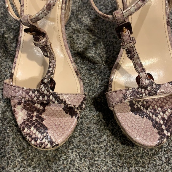 Prada snakeskin wedges - Picture 3 of 6